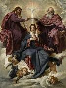 Diego Velazquez The Coronation of the Virgin (df01) oil